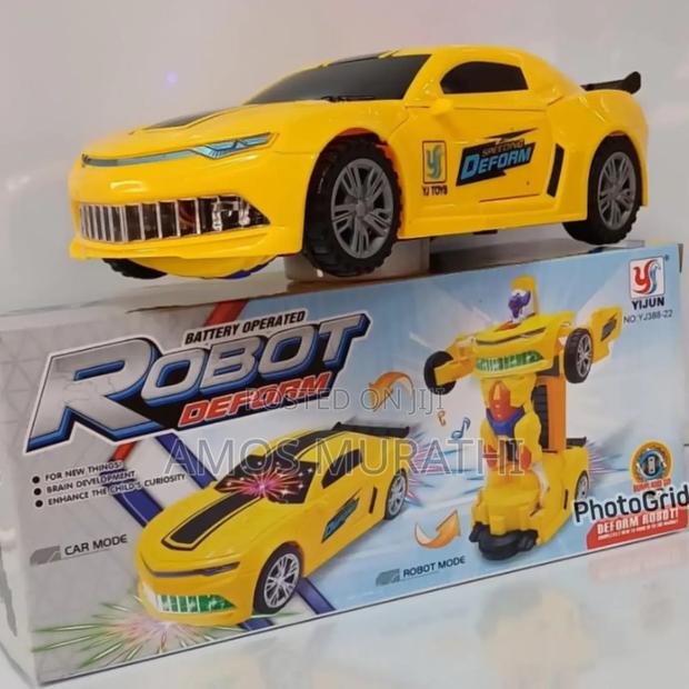 Transformation Robot Car - main view