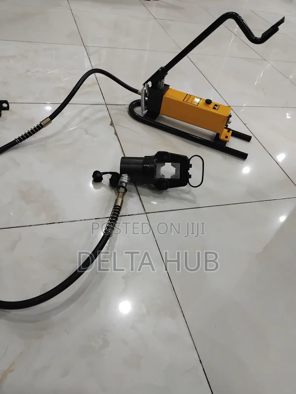 High Pressure Hydraulic Cable Terminal Press With Flexible Hose