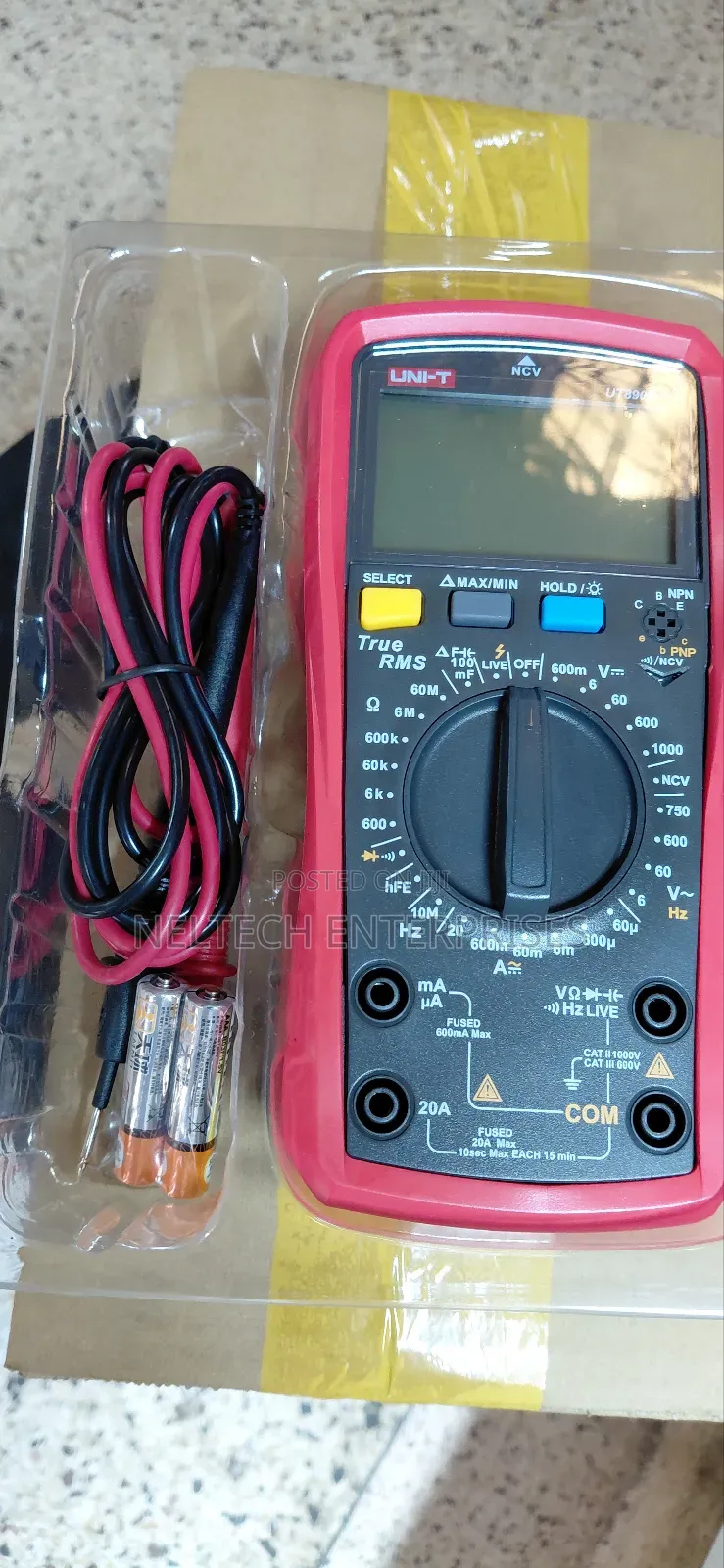 Digital Multimeter Ut890c