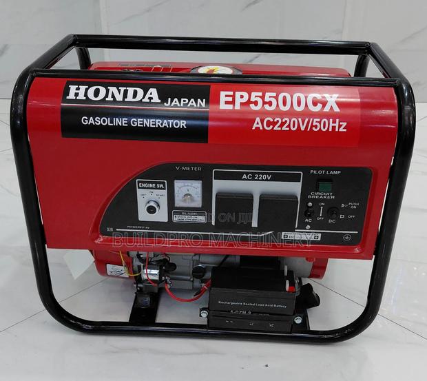 Honda Ep5500cx 5.5kva Keystart Generator - main view