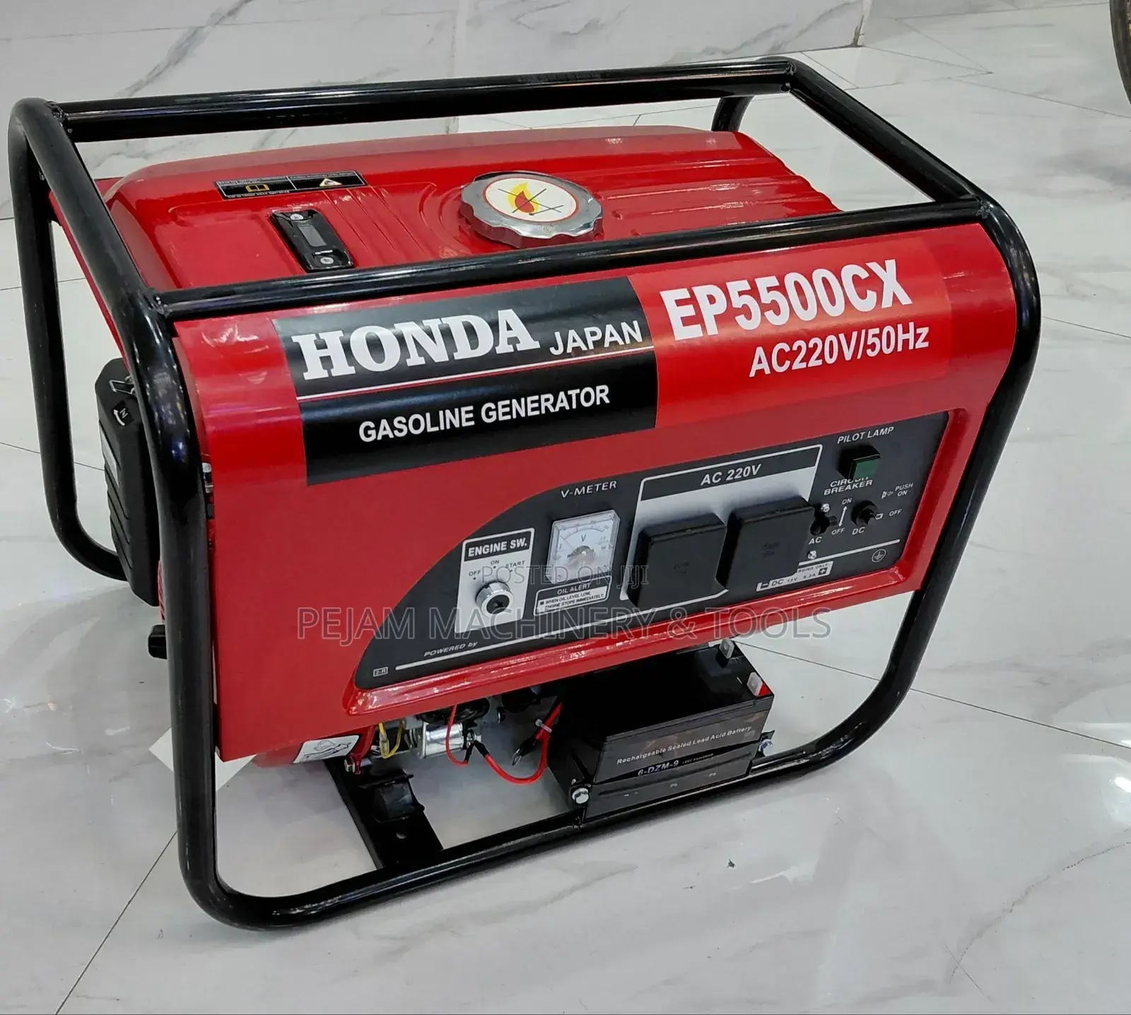 Honda Ep5500cx 5.5kva Keystart Generator