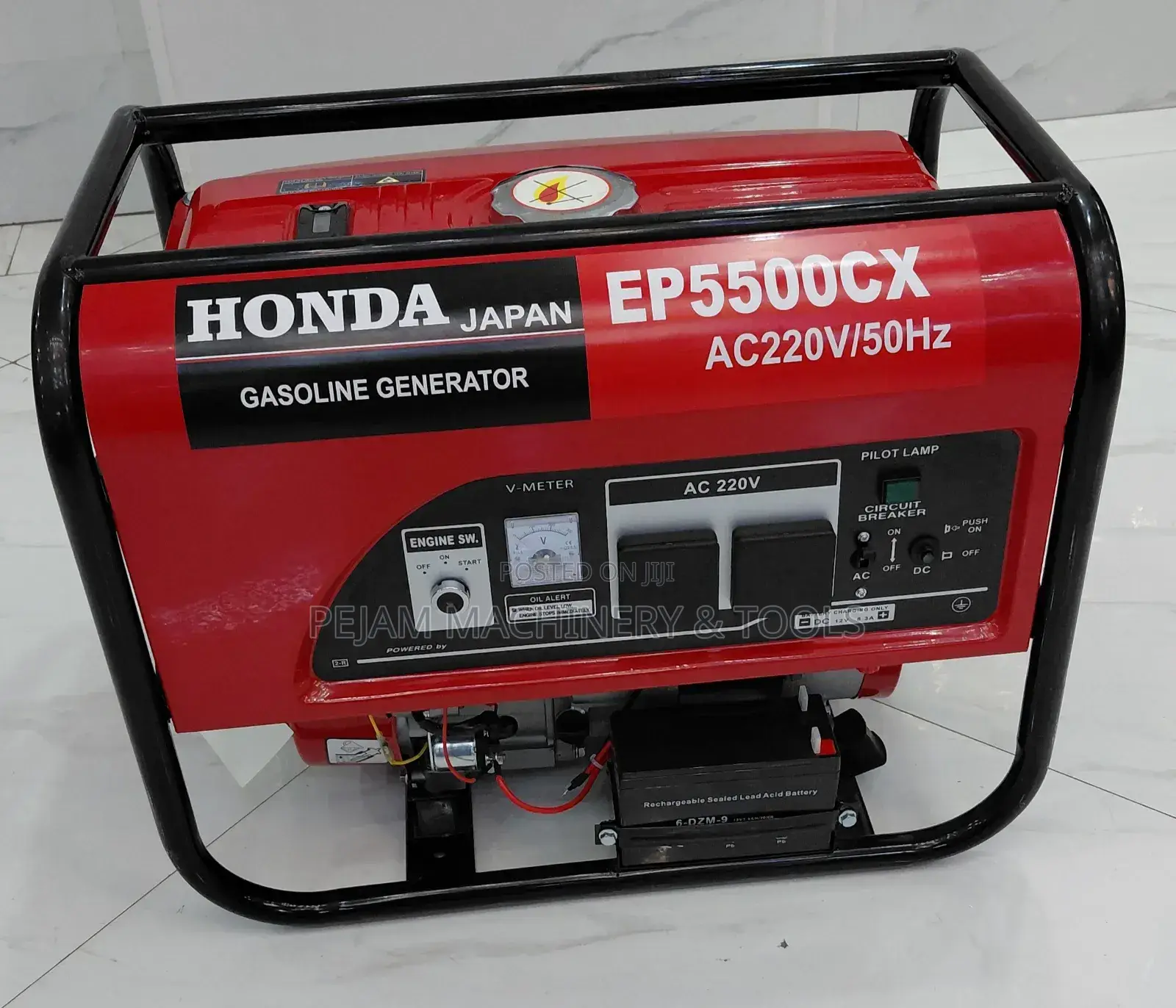 Honda Ep5500cx 5.5kva Keystart Generator