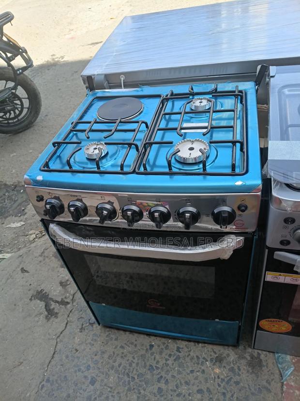 Eurochef 3+1 Cooker With Electric Oven - thumbnail 2