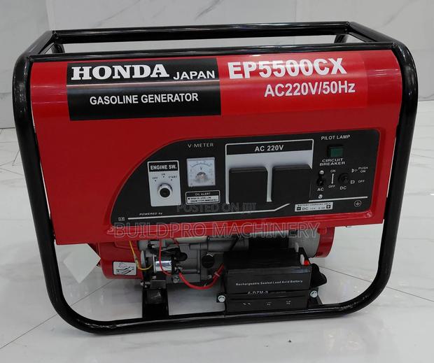 Honda Ep5500cx Gasoline Generator 5.5kva Keystart