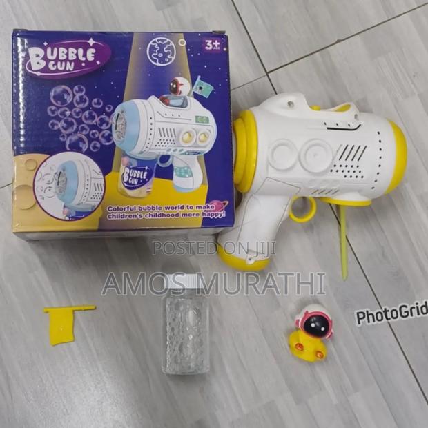 Battery Operated Bubble Gun - main view