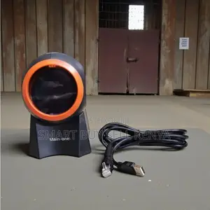 Usb Wired 1d 2d Desktop Barcode Scanner Fast Response