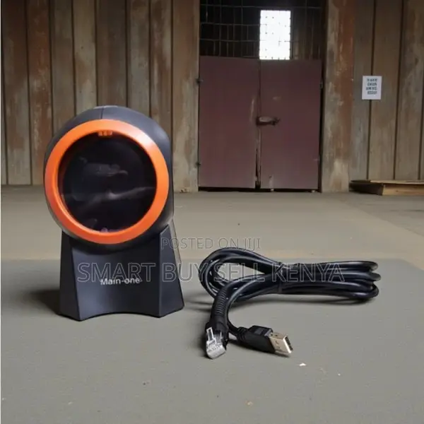 Usb Wired 1d 2d Desktop Barcode Scanner Fast Response