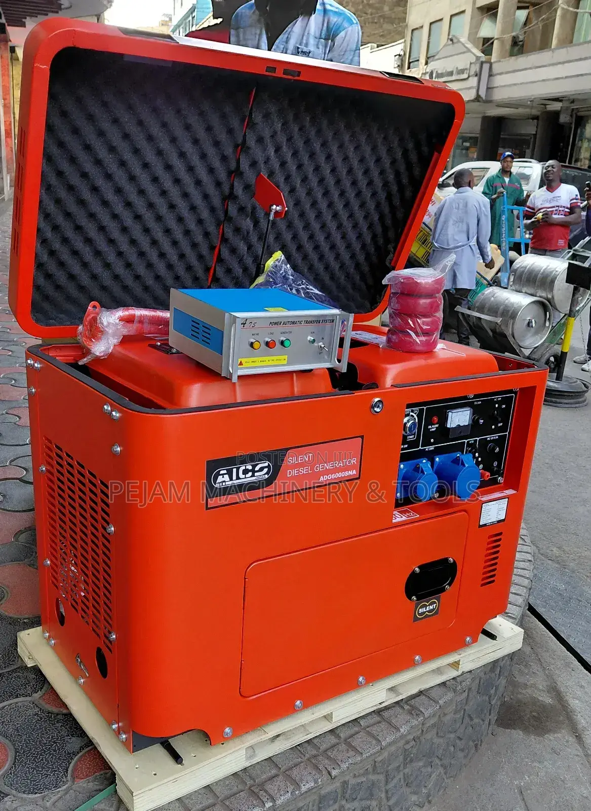 Aico 10kva Adg10000sna Single Phase Diesel Generator