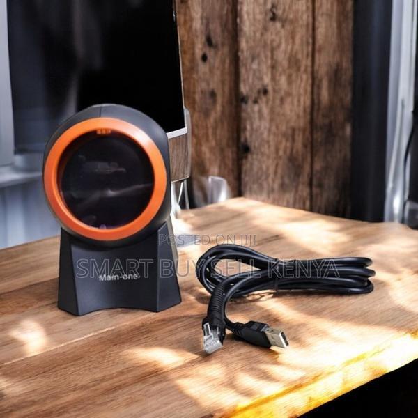 Hands-Free 1d 2d Desktop Barcode Scanner for Shops - main view