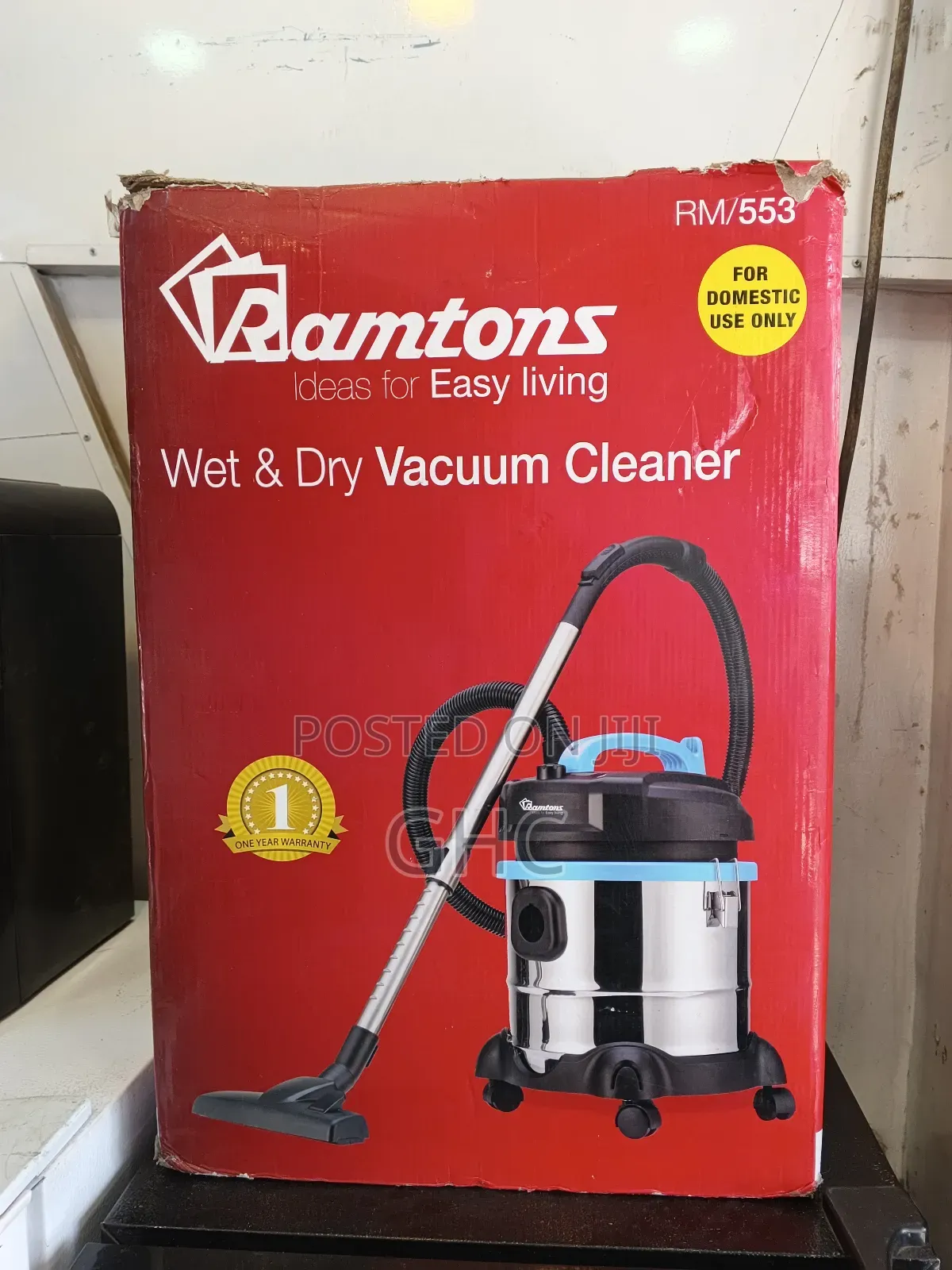 Ramtons Wet and Dry Vacuum Cleaner
