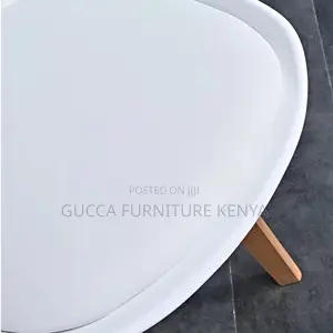 Plastic Dining Chair With Beech Wood Legs