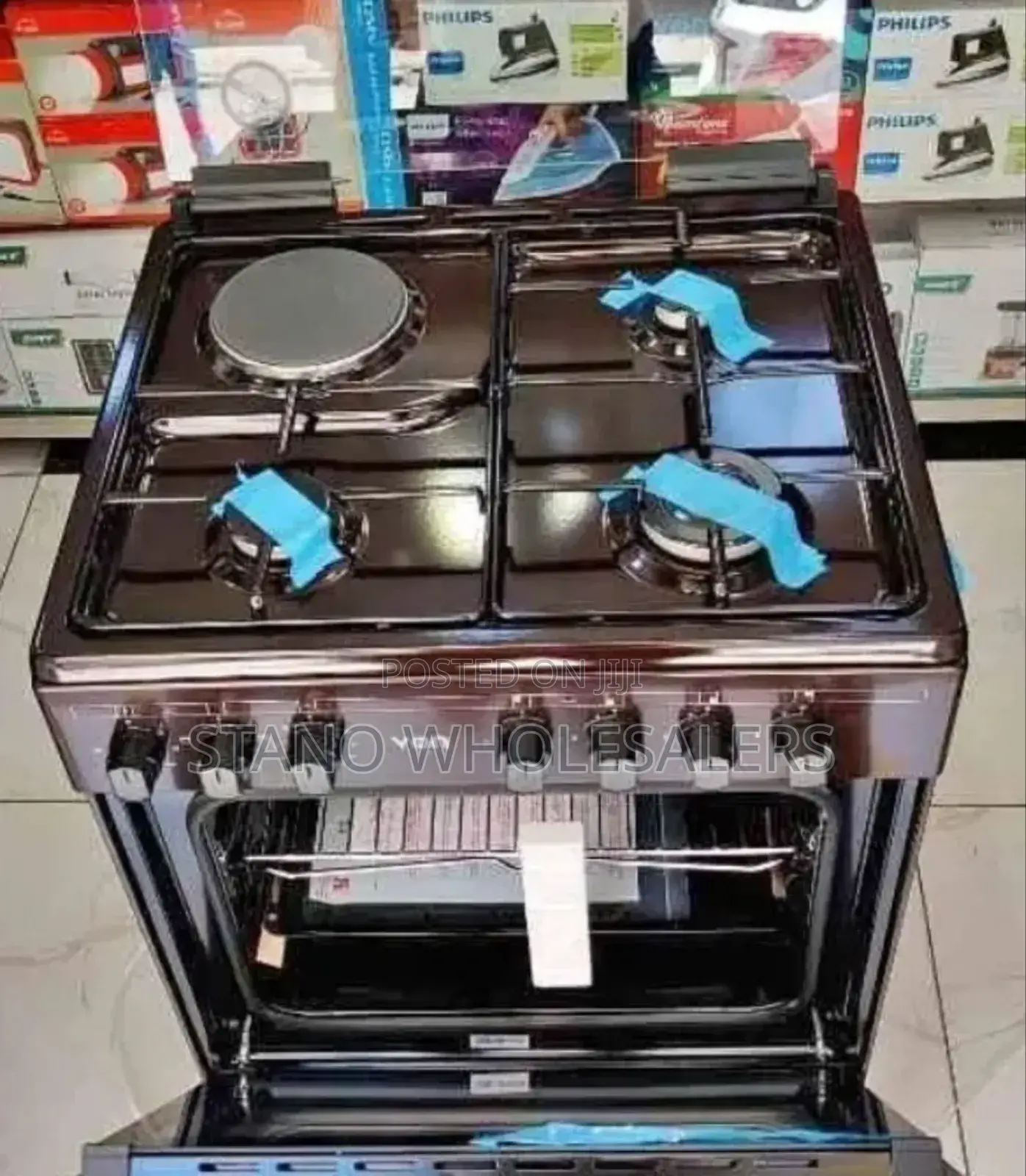Heavy Gauge Von 60 by 60 Standing Cooker 3+1