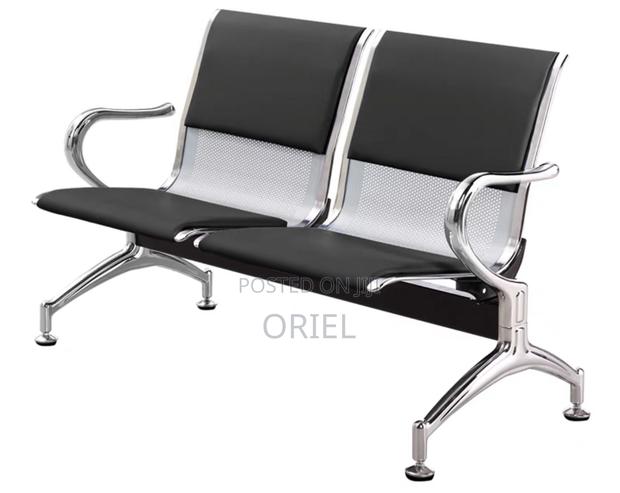 Office Reception Waiting Bench : Two Seater Waiting Bench - thumbnail 4