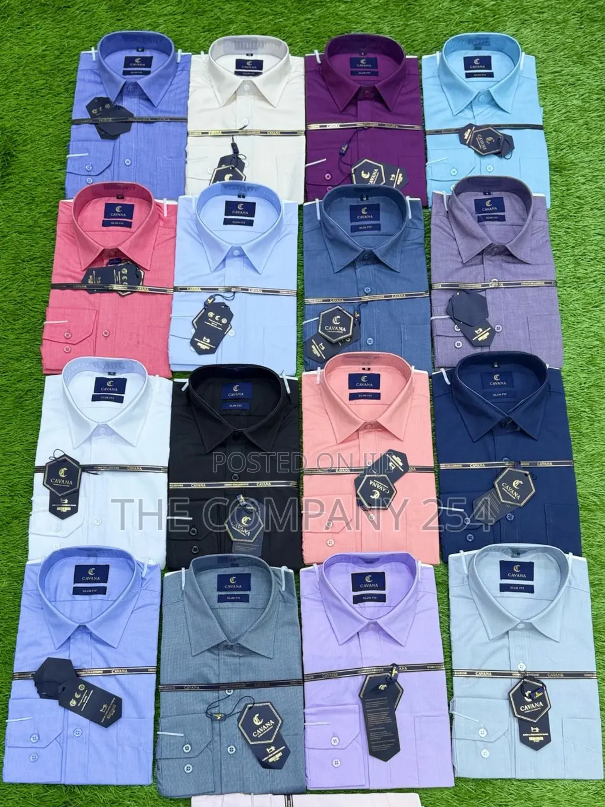 Casual Design Men Collar Plain Long-Sleeved Men Official Shirts