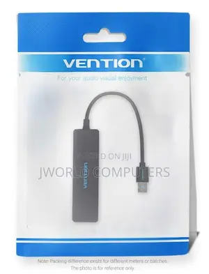 Vention 3-Port Usb 3.0 Hub With Sound Card and Power Supply 0.15m