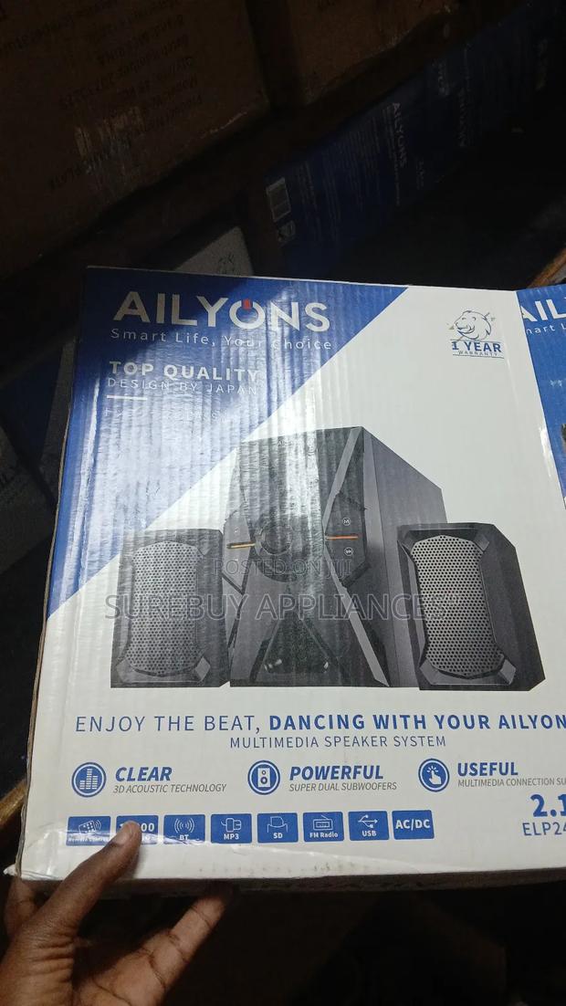 Ailyons Bluetooth 2.1 Subwoofer Audio System - main view