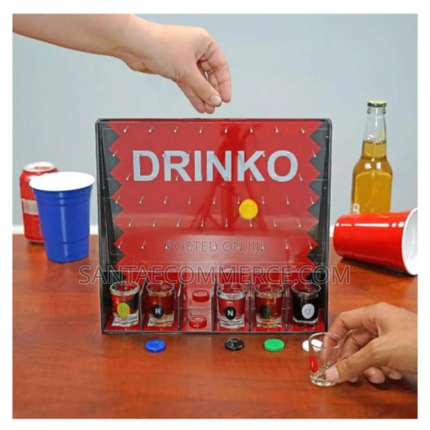 Drinko Short Glass Drinking Game - main view