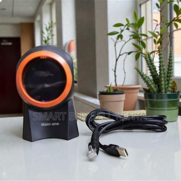 1d 2d Table Mount Barcode Scanner Plug and Play Fast Scanning