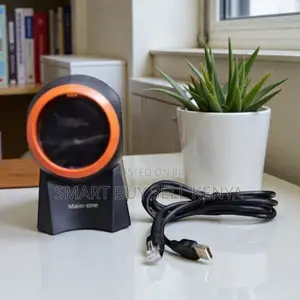 1d 2d Desktop Barcode Scanner Automatic Scanning Plug and Play