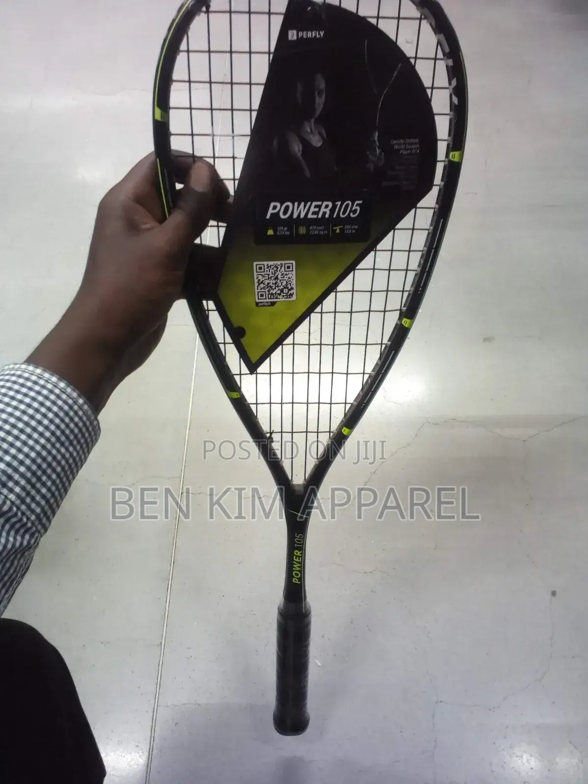 Pro Squash Racket 105gms World No 5 Player.