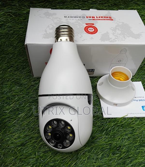 360 Degree Night Vision Bulb Camera Two Way Talk
