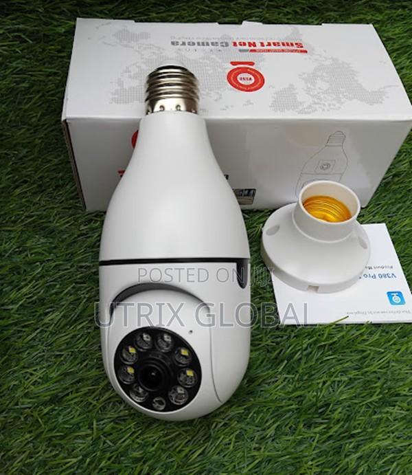 Crystal Clear Bulb Ptz Camera 360 All Round Vision