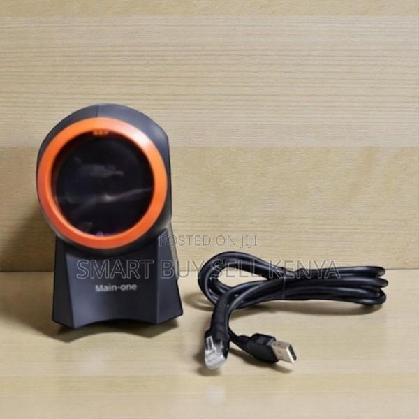 Advanced Decording Technology 1d and 2d Table Mount Barcode Scanner