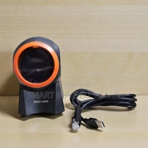 Advanced Decording Technology 1d and 2d Table Mount Barcode Scanner