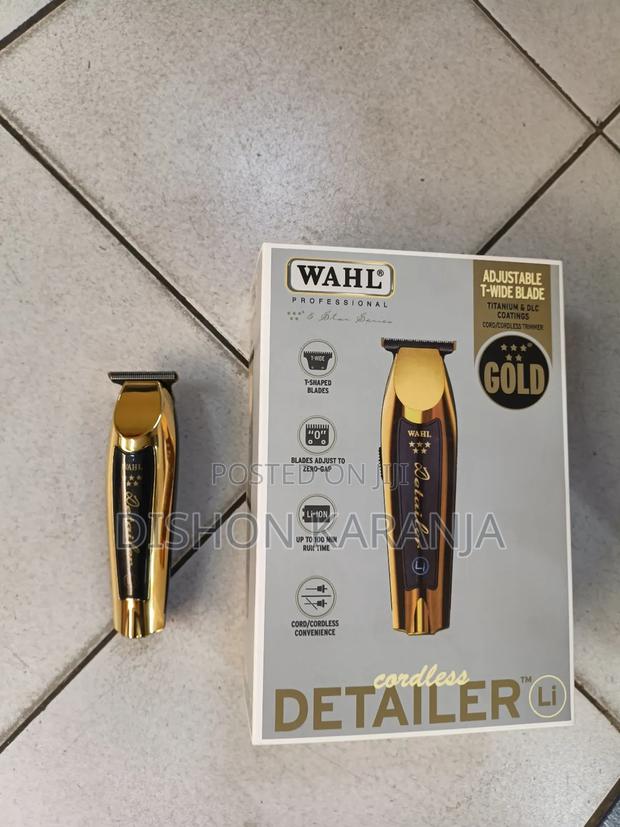 Wahl 5-Star Gold Cordless Detailer Li Trimmer.