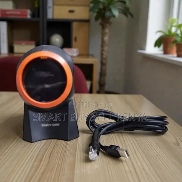 Super Quality 1d 2d Desktop Barcode Scanner Usb Wired