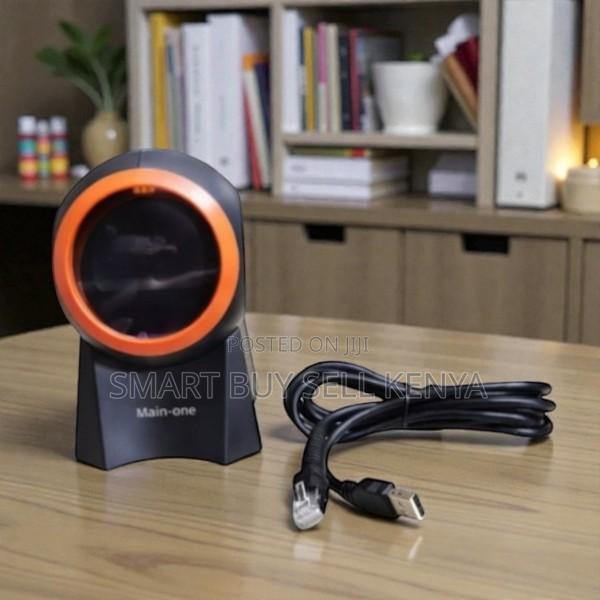 High Precision Scanning Head 1d 2d Desktop Barcode Scanner Usb Wired
