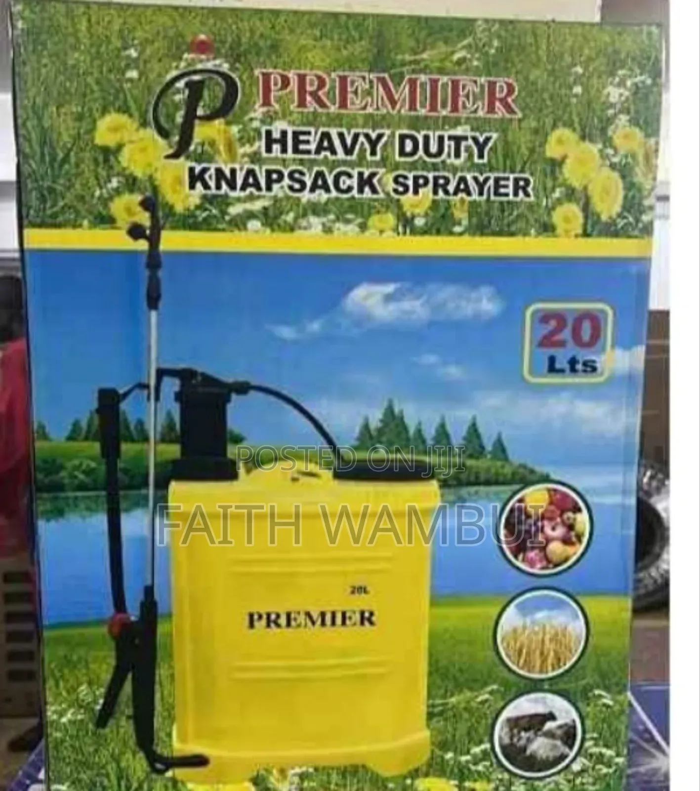 20 Litres Premier Knapsack Engine,/Heavy Duty Knapsack