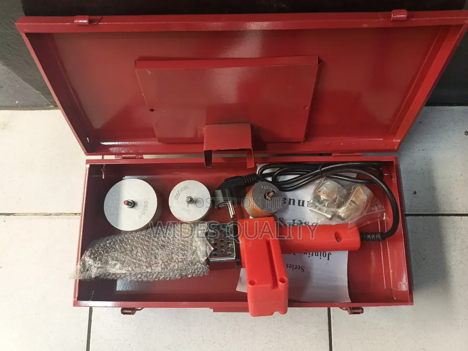 PPR (Polypropylene Random Copolymer) Pipe Welding Machine Set