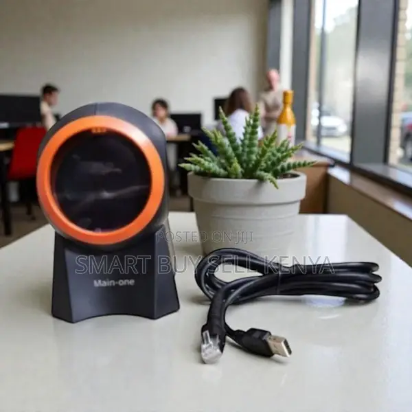 Efficient and Convenient 1d 2d Desktop Barcode Scanner Auto-Sensing