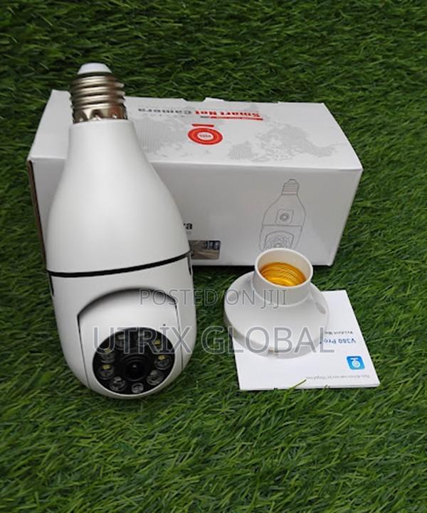 Home Safety Bulb Camera Ptz Clear Night Recording