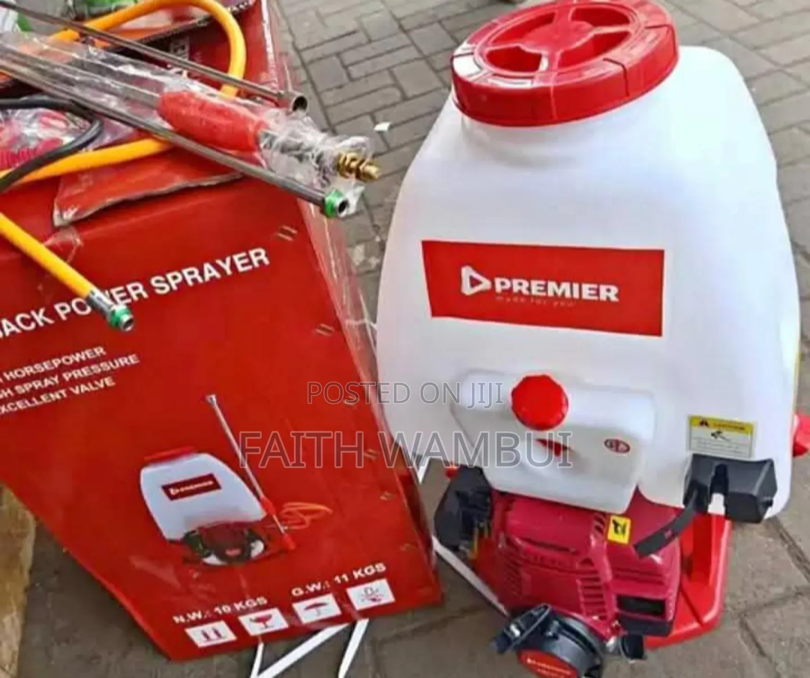 20 Litres Knapsack Sprayer Engine Powered Machine