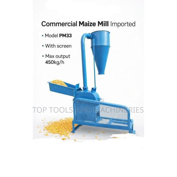 Commercial Imported Maize Mill Pm33 450kg/Hr