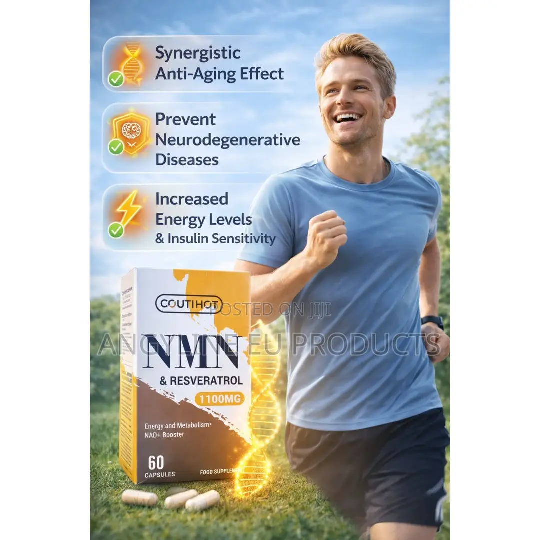 NMN With Resveratrol Capsules 1100mg 60s for Energy