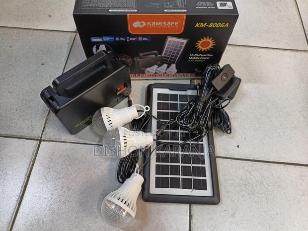 Kamisafe Solar Lighting System - main view