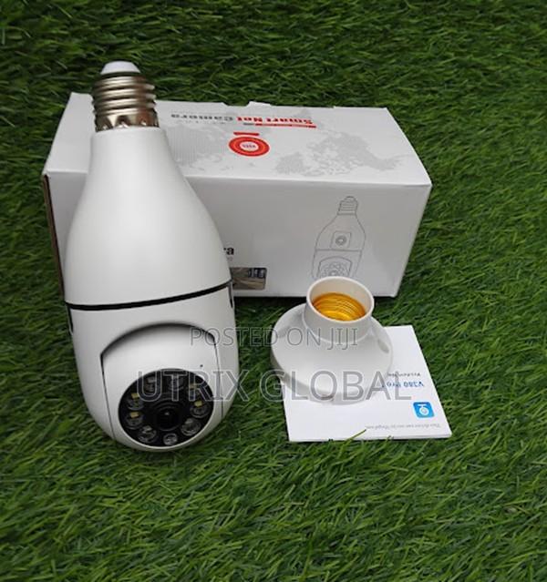 Wide Angle Bulb Camera 360 Smart Indoor Security Cam - main view