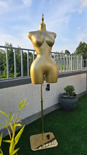 Gold BBL Mannequin, Lady Dummy, Female Mannequins