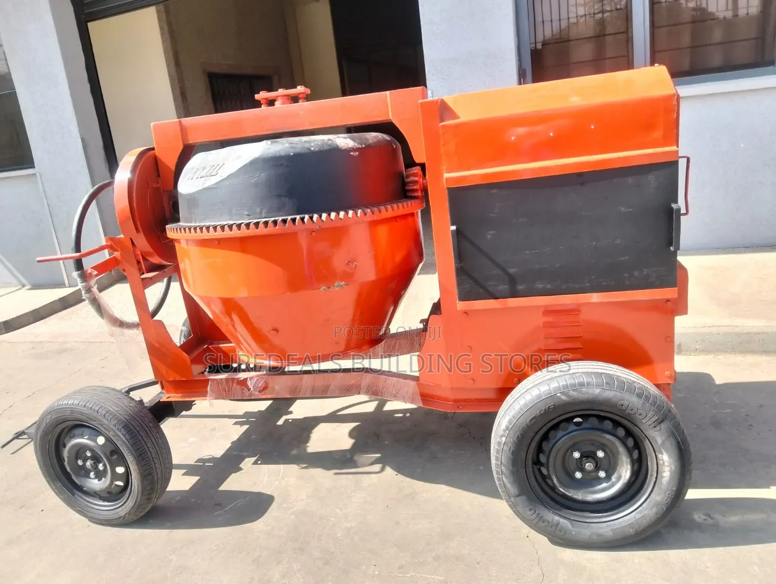 500-liter Indian Diesel-powered Concrete Mixer Machine.