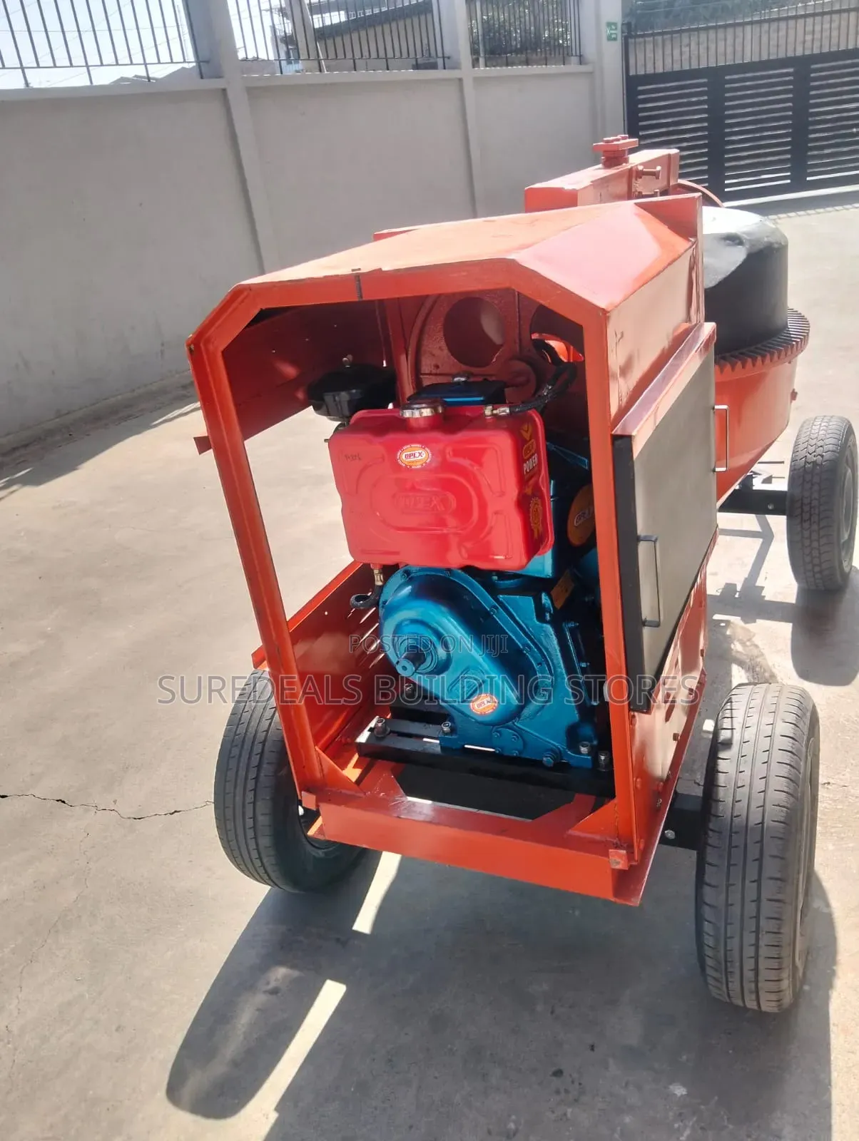 500-liter Indian Diesel-powered Concrete Mixer Machine.