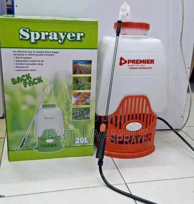 Rechargeable Premier Knapsack Sprayer 20 Litre Battery Powered Machine - main view
