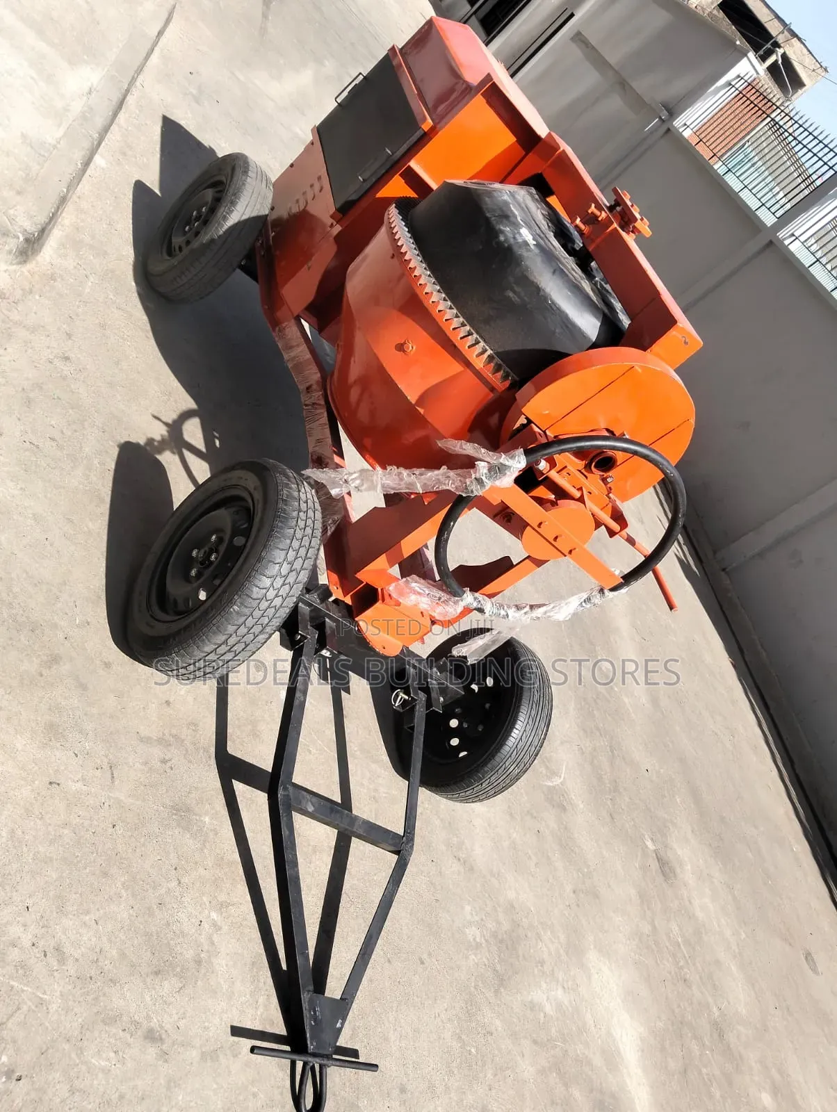 Tilting Drum Titan Concrete Mixer , 500ltrs Drum Capacity