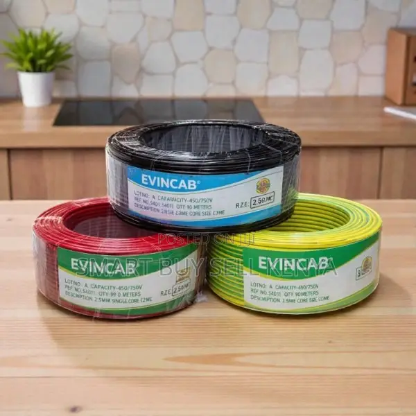 2.5mm Single Core Solid PVC Insulated Electrical Wiring Cable