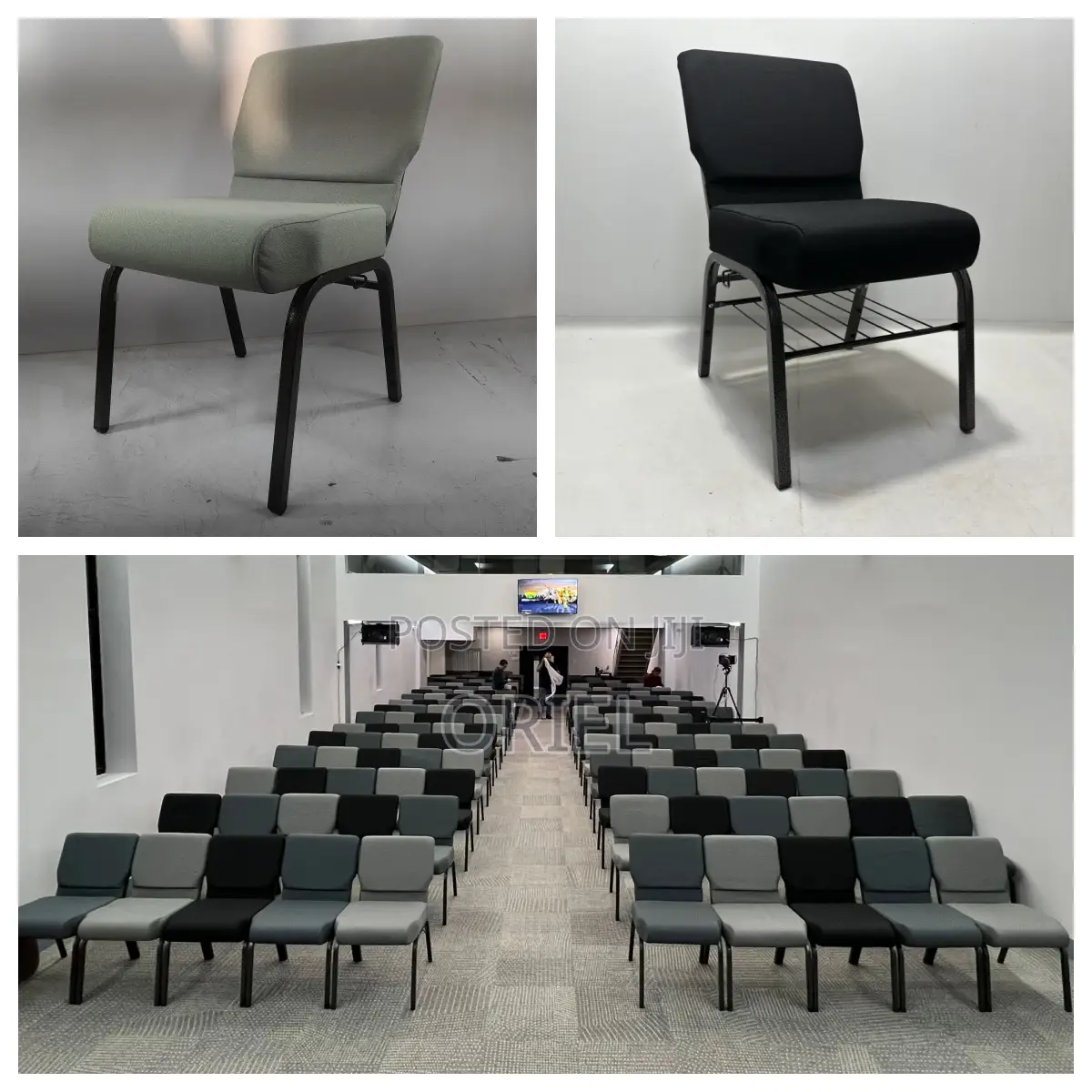Banquet Church Chair : Auditorium Fabric Chair