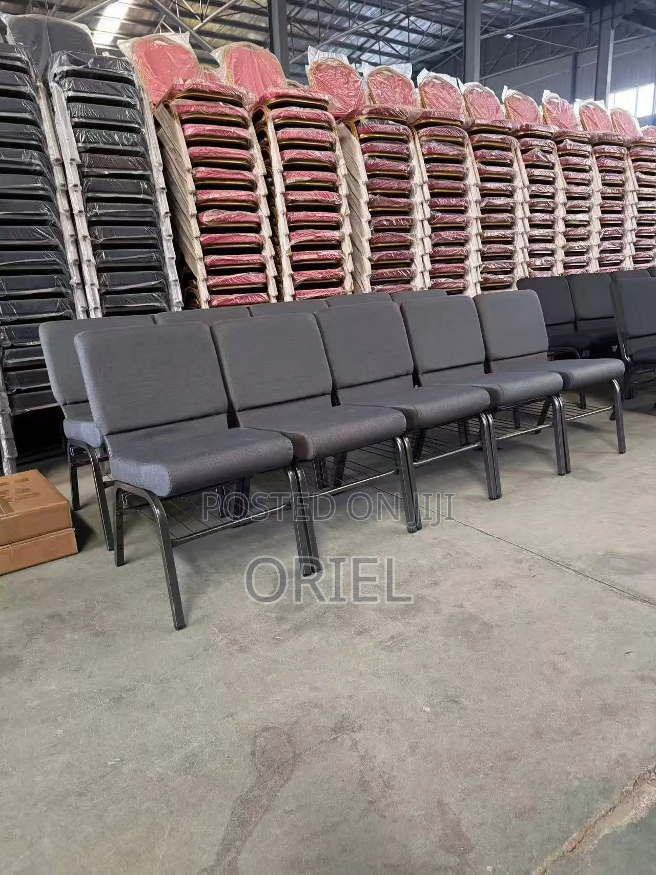 Banquet Church Chair : Auditorium Fabric Chair