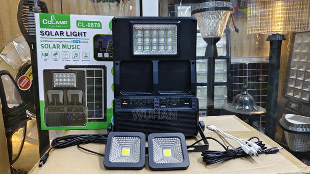Solar Lighting Music System - main view