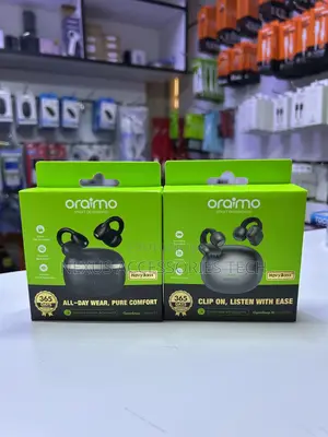 Oraimo Clipon Earbuds Opn-372n Opensnap–Wireless Open Ear Sports